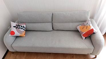Divanlar: Məhsul: Çevrilə bilən divan - Rəng: Açıq boz tam tezedir — 1