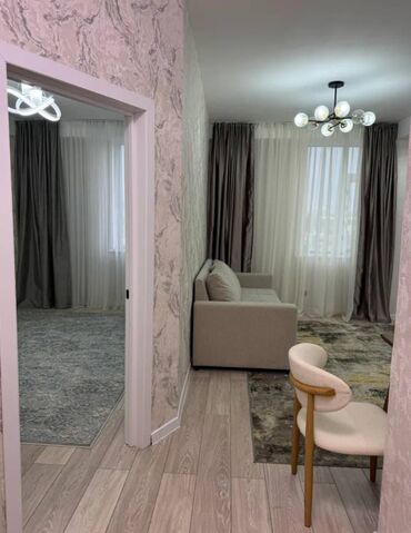квартира алемедин: 1 комната, 39 м², Элитка, 7 этаж, Евроремонт