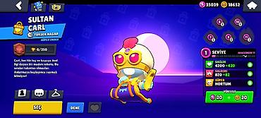 Digər: Brawl Stars hesabı – orta inkişaf etmiş profil - Kupa yolu: 6655 - — 10