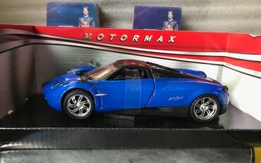 Avtomobil modelləri: Коллекционная модель Pagani Huayra blue 2012 MOTORMAX Art : 79312 — 5