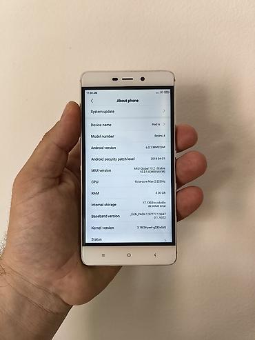 fly sx240: Xiaomi Redmi 4 sa 3/32 gb memorije otključan za sve mreže i potpuno — 4