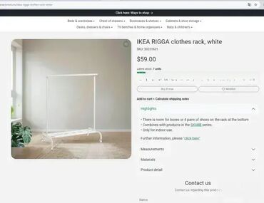 Stilski čiviluci: Stalak za garderobu RIGGA - IKEA; Korišteno u EKSTRA stanju! Lako na lalafo.rs — 4 Stilski čiviluci: Stalak za garderobu RIGGA - IKEA; Korišteno u EKSTRA stanju! Lako — 4