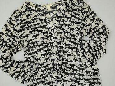 bluzki z długimi rękawami: Shirt, H&M, M (EU 38), condition - Good