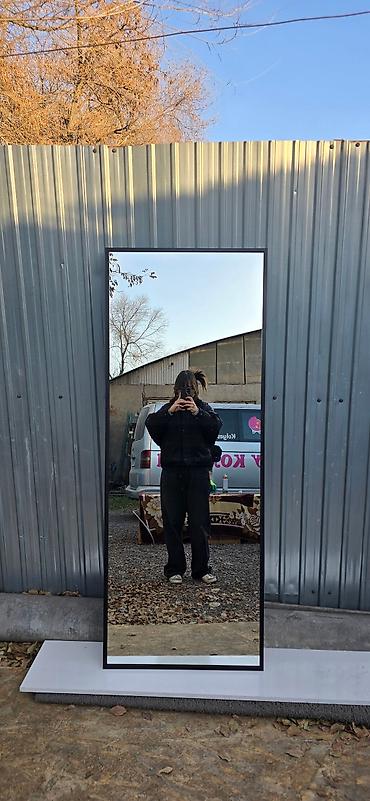 Зеркала: В наличии! Тёмно-коричневое зеркало, рамка ПВХ. Ширина рамки: 1,4 см — 3