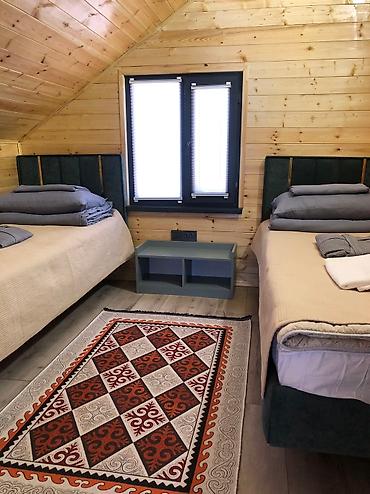 Иссык-Куль 2026: Коттедж, Коттедж А-Фрейм ЦО Кейсар, Чолпон-Ата, Барбекю, Парковка, стоянка — 14