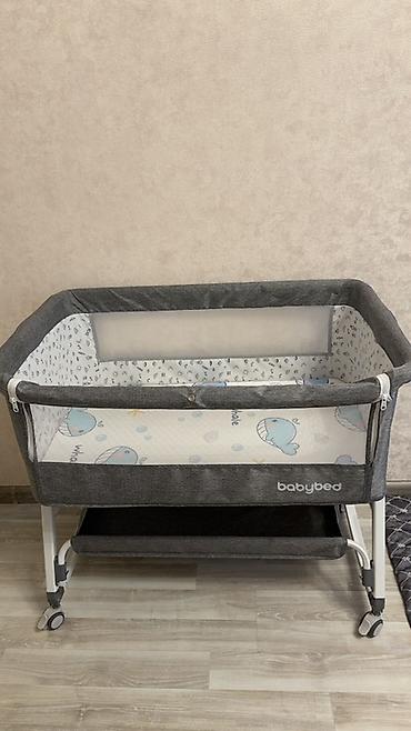 Детская мебель: Кроватка-колыбель для новорождённого babybed с функцией прикроватной — 3