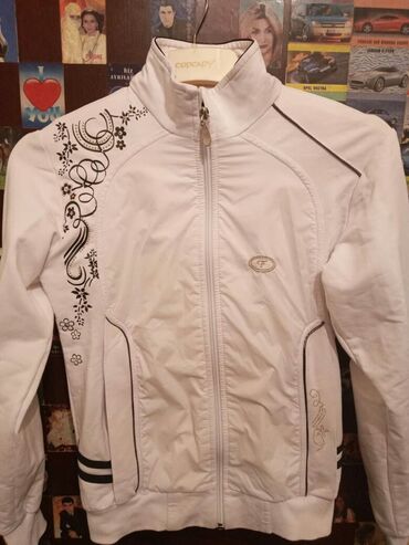 detskie sportivnye kostyumy s bridzhami: Женская куртка S (EU 36), цвет - Белый
