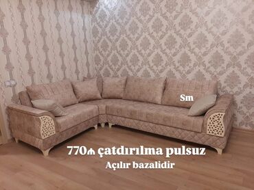 Yataq otağı dəstləri: Künc divan, Yeni, Açılan, Bazalı, Parça, Şəhərdaxili pulsuz çatdırılma