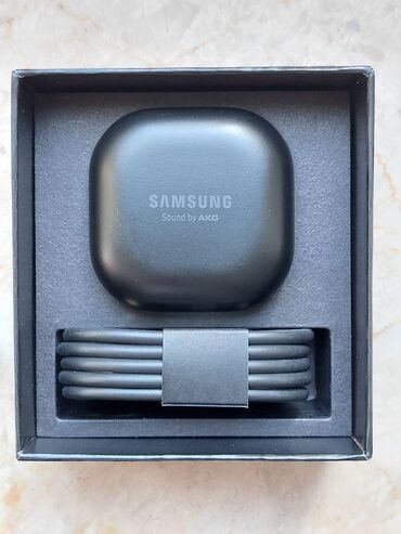 Səs gücləndiriciləri: İşlənmiş Simsiz (Bluetooth) Qulaqcıqlar, Samsung, rəng - Qara