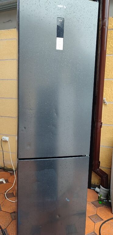 холодильник черный: Холодильник Avest, Б/у, Двухкамерный, 60 * 195 *