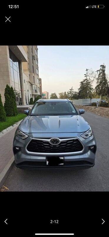 на панель в машину: Toyota Highlander: 2020 г., 3.5 л, Автомат, Бензин, Кроссовер