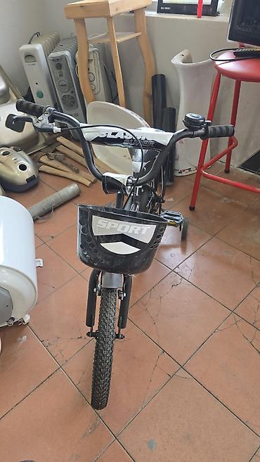 2 tekerli scooter: Uşaq velosipedi “Classic Super Sport” modeli. Qara rəngli çərçivəyə — 3