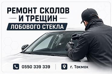 скол: Ремонт сколов и трещин лобового стекла - Восстановление лобового — 1