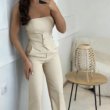svecani kombinezon: 🔥Elegantni ženski kombinezon bez bretela
✅2800 din 
S M L — 3