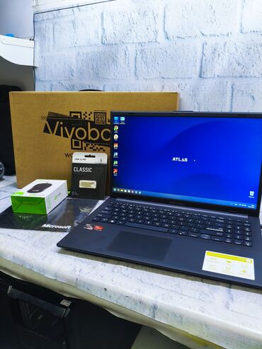 Ноутбуки: Ультрабук, Asus, 16 ГБ ОЗУ, AMD Ryzen 5, 15.6 ", Новый, Для работы, учебы, память SSD — 9