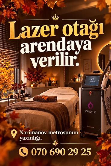 kiraya: Lazer otağı arendaya verilir. Yalniz Candella alexandrit lazer aparati — 1
