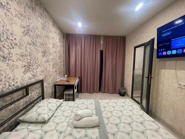 отель бишкек: 1 комната, Душевая кабина, Кондиционер, Бронь