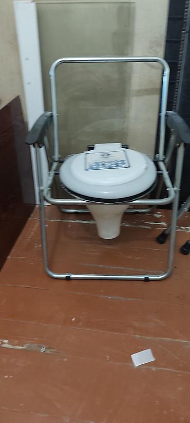 Tualet kreslosu və qoltuqaltı ağaclar dəsti - Daşına bilən tualet — 2