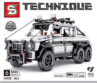 maşın oyuncağı: Lego Konstruktor " Oyuncaq Maşın G63" 🚙 🔹️Models☆ N° G63🚙 🔹Ölkə daxili