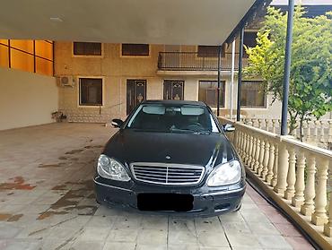 mersedes saat: Mercedes-Benz S-Class: 3.2 l | 2002 il Sedan — 2