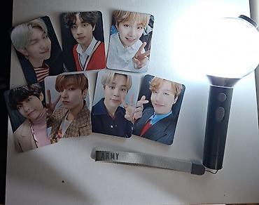 bts lightstick: BTS ARMY Bomb (fan işığı) + fotokart seti - Rəsmi BTS loqolu ARMY — 2