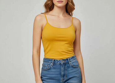 t shirty w zielone paski: Zara, Women`s top, size M (EU 38)