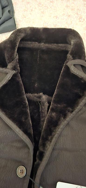 Дубленки: Дубленка, Классическая модель, По колено, 7XL — 2