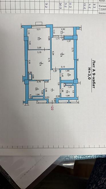 Продажа квартир: 2 комнаты, 55 м², Элитка, 9 этаж, Евроремонт — 2