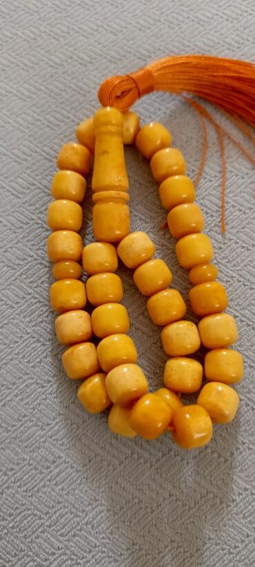 Təsbehlər: Endirim!!! 100% təbii bütöv daş kəhrəba — 21