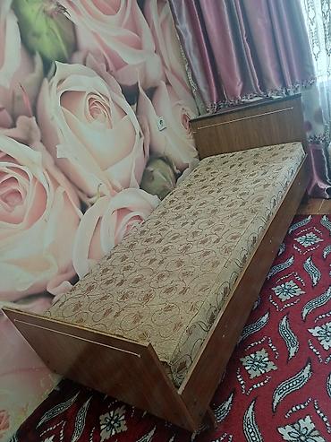 кровать с ящиками односпальная: Односпальная кровать, Б/у, С матрасом, длина - 230 см — 1