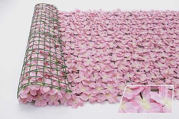 Baštenska dekoracija: 🌸 Dekorativna ograda od veštačkog cveća 3x1m 🌸 Ulepšajte svoju terasu — 8