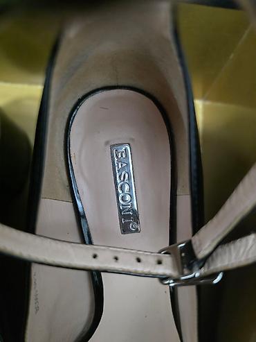 Туфли: Туфли, 37, Basconi, Б/у, цвет - Черный, Самовывоз — 8