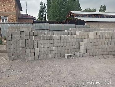 Пескоблок: Пескоблок Гладкий, Заборный, 400x200x200, Самовывоз, Платная доставка — 12