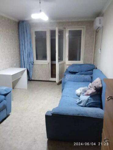 квартира совмин боконбаева: 1 комната, Агентство недвижимости, Без подселения, С мебелью частично