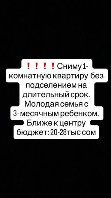 мала семейка квартира: 1 бөлмө, Менчик ээси, Чогуу жашоосу жок, Жарым -жартылай эмереги бар