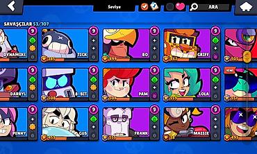 oglanlar ucun profil səkilləri: Brawl Stars hesabı – yüksək səviyyəli və dolu kontent - Trofeylər — 7
