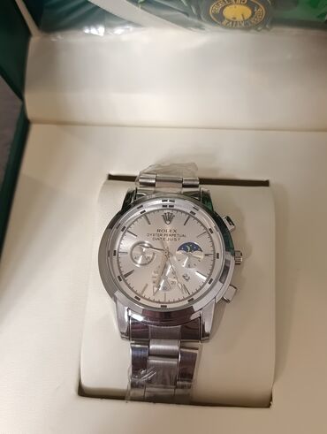 Qol saatları: Qol saatı, Rolex, rəng - Gümüşü