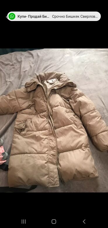 шаль теплая: Куртка теплая размер L