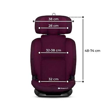 velicine odece za decu: Kinderkraft auto-sedište ONETO3 i-Size 76–150 cm – Cherry Pearl Šifra — 5