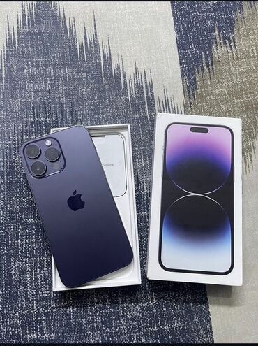 чехол айфон 12 про макс: IPhone 14 Pro, Deep Purple, Кабель