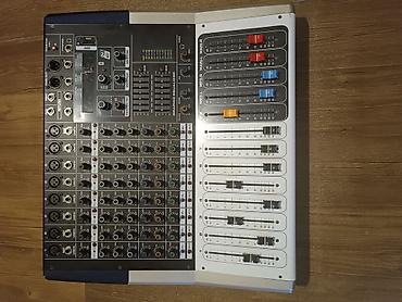 бильярдный стол купить: Yamaha KV80 gücləndiricili miks pultu - 8 mono kanal: hər kanalda XLR — 1