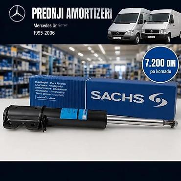 site:.rs elastična veza motorno vozilo: SOLJA AMORTIZERA NOSAC SPRINTER VW LT 28-46 6 SET | Nosac amortizera — 2