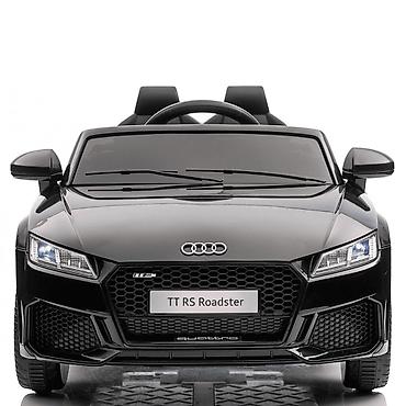 zara deca: Audi TT RS – Licencirani dečiji automobil na akumulator, crni (12V) — 5