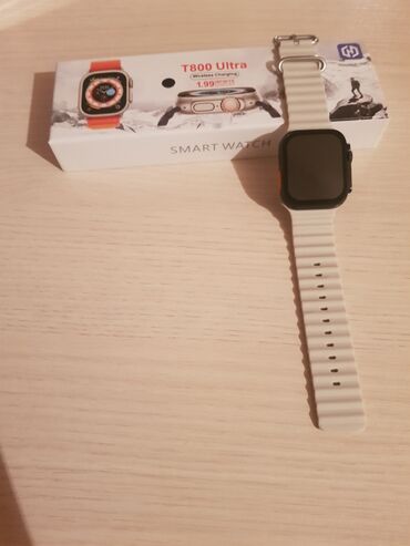 smart saat t800: Yeni, Smart saat, Apple, Sensor ekran, rəng - Qara