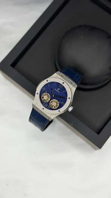 saat alanlar: Yeni, Qol saatı, Hublot, rəng - Mavi — 3
