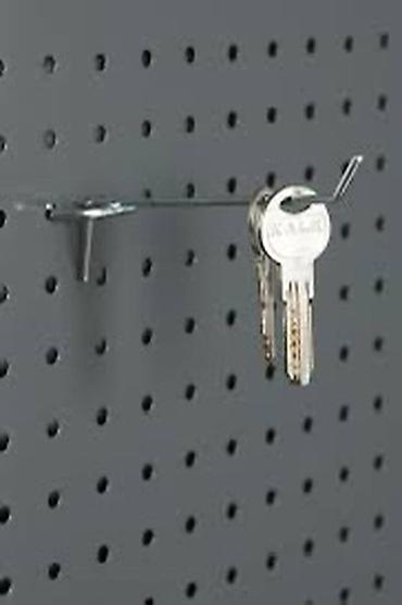 вешилка: Pegboard üçün metal asma qarmaqlar Məhsul təsviri: - Delikli panel — 2