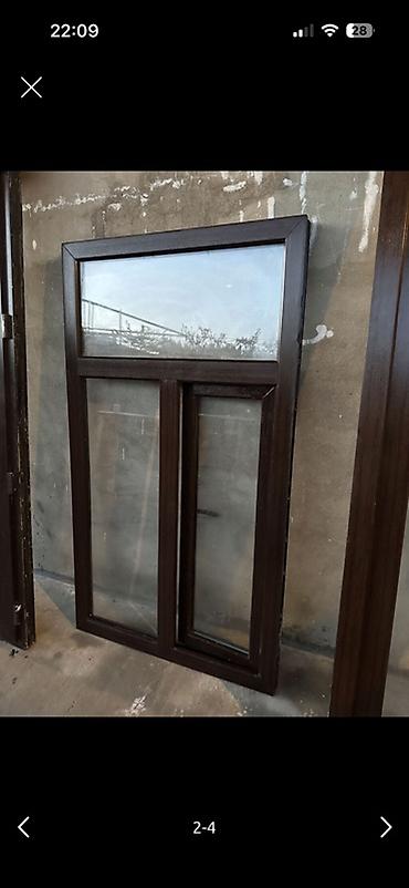 şuşe qapılar: 1.Qəhvəyi olan eni 2, uzunu 175 metr 2 ədəd qapı - 1 ədədi 150 manat — 4