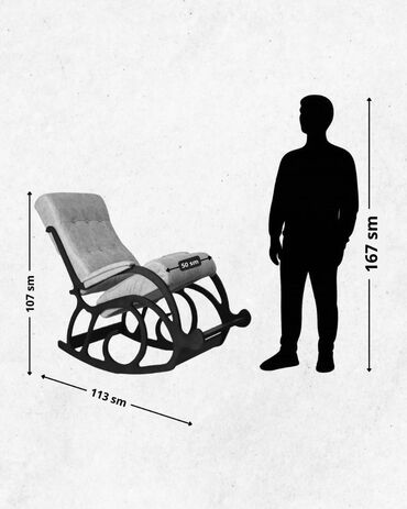 Kreslolar: Yeni, Kreslo-kaçalka, Parça, Kredit var, Şəhərdaxili pulsuz çatdırılma — 12