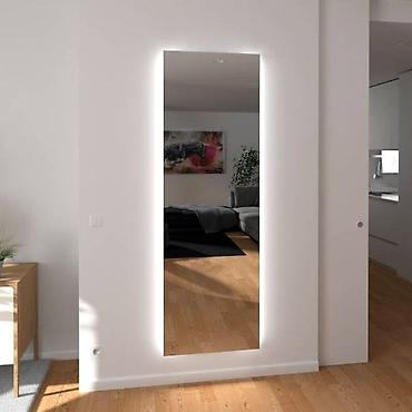 standing mirror: Настенное зеркало с задней подсветкой - Большой прямоугольный формат — 7