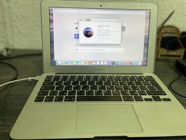 macbook air 11 mid 2012: Ноутбук, Apple, Б/у, Для несложных задач